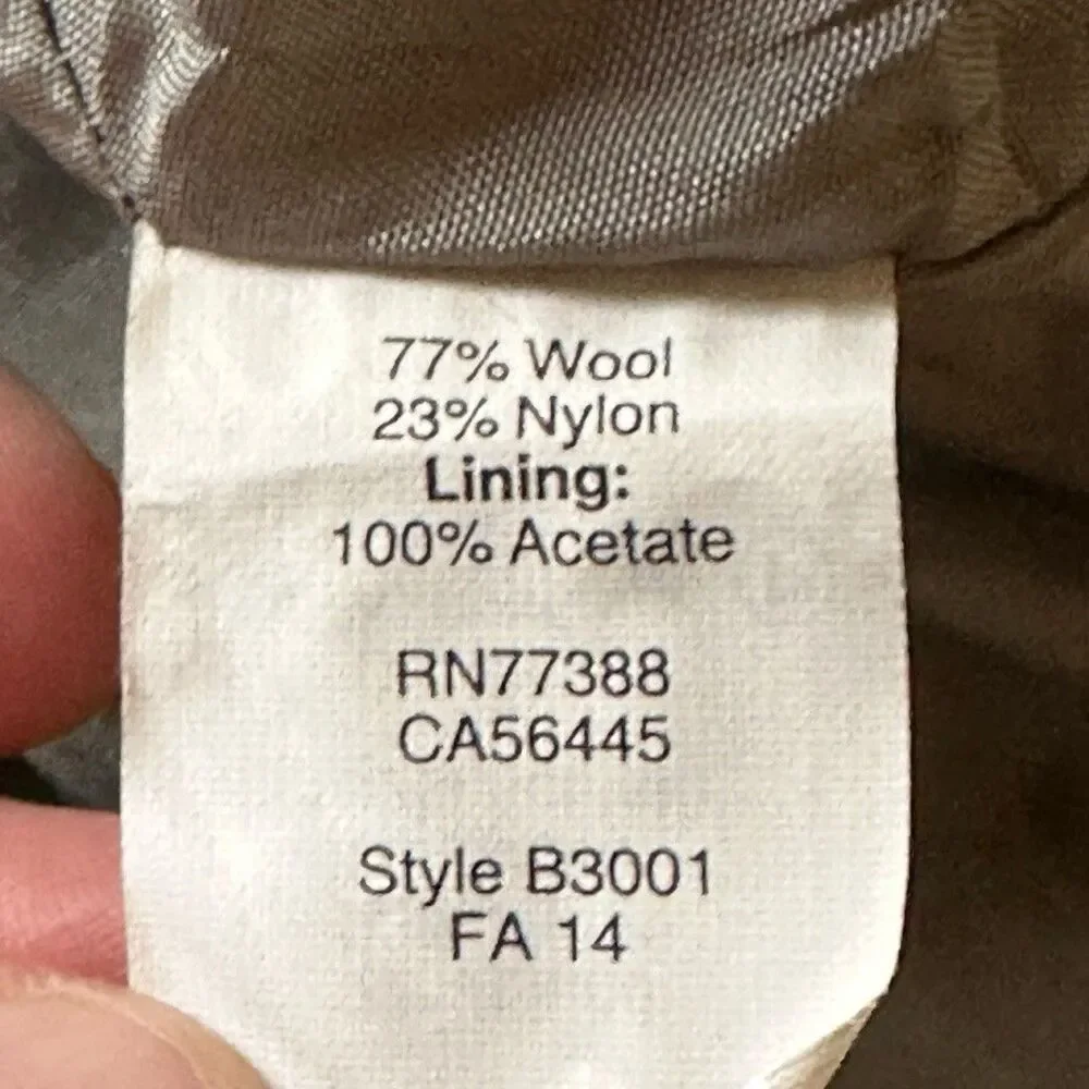 Madewell Heather Gray Structured Wool Turnout Mesh Inset Full Skirt Size 0